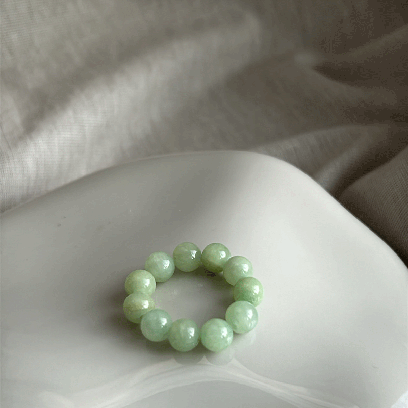 BUBBLE RING - pistachio