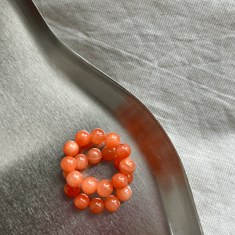 BUBBLE RING - sunset glow