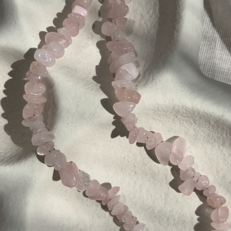 ROSENQUARZ NECKLACE