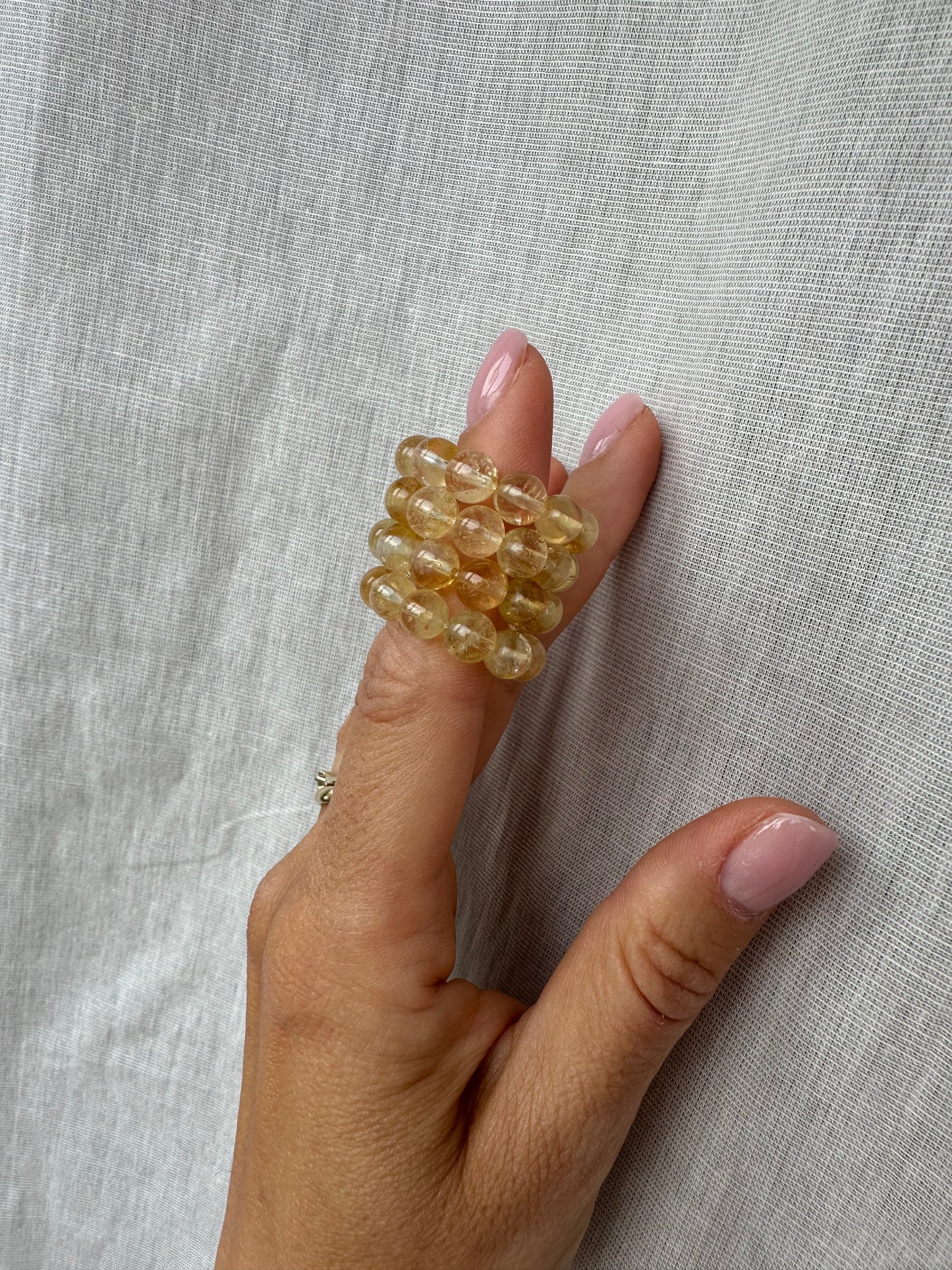 BUBBLE RING - limone