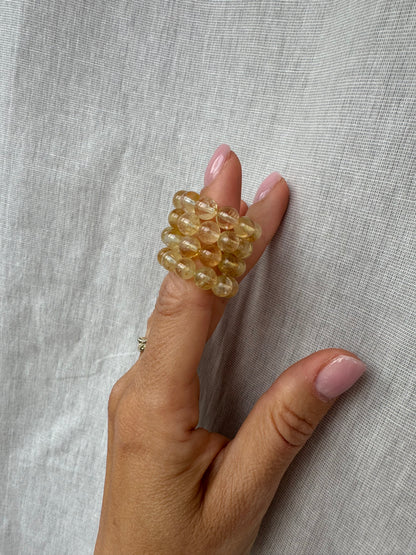 BUBBLE RING - limone