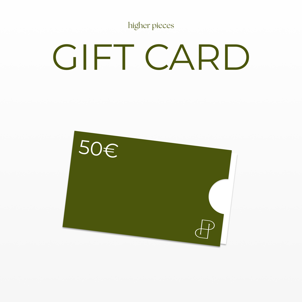 HIGHER PIECES GIFT CARD
