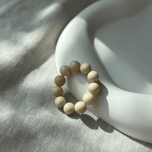 BUBBLE RING - beige