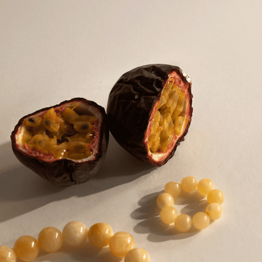 CHUNKY BUBBLE RING - butter yellow