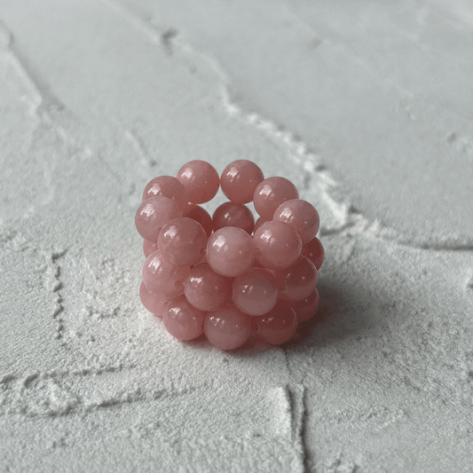 CHUNKY BUBBLE RING - cotton candy