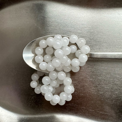 CHUNKY BUBBLE RING - cloud dancer