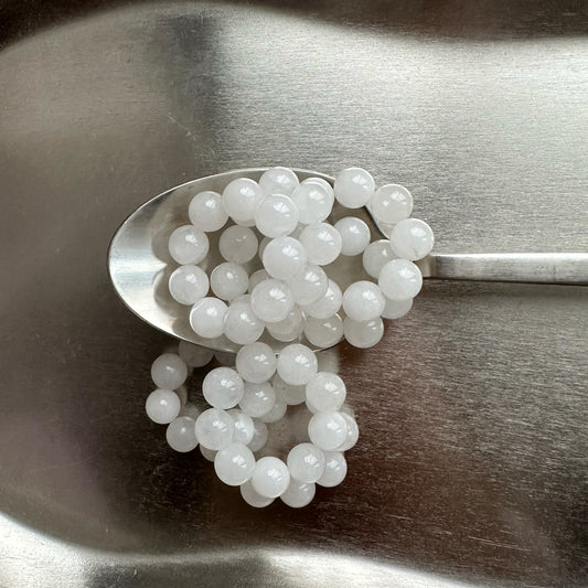 CHUNKY BUBBLE RING - cloud dancer