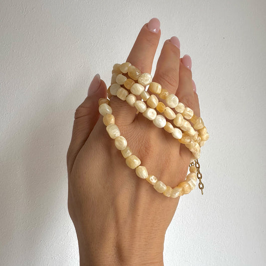 VANILLA SWIRL NECKLACE